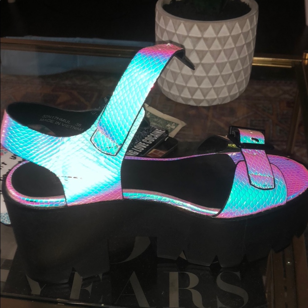 Hologram Platforms-Never Worn
